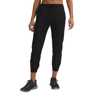 Lululemon Soft Jersey Classic-Fit Mid-Rise Jogger Black Women's Size 4 EUC